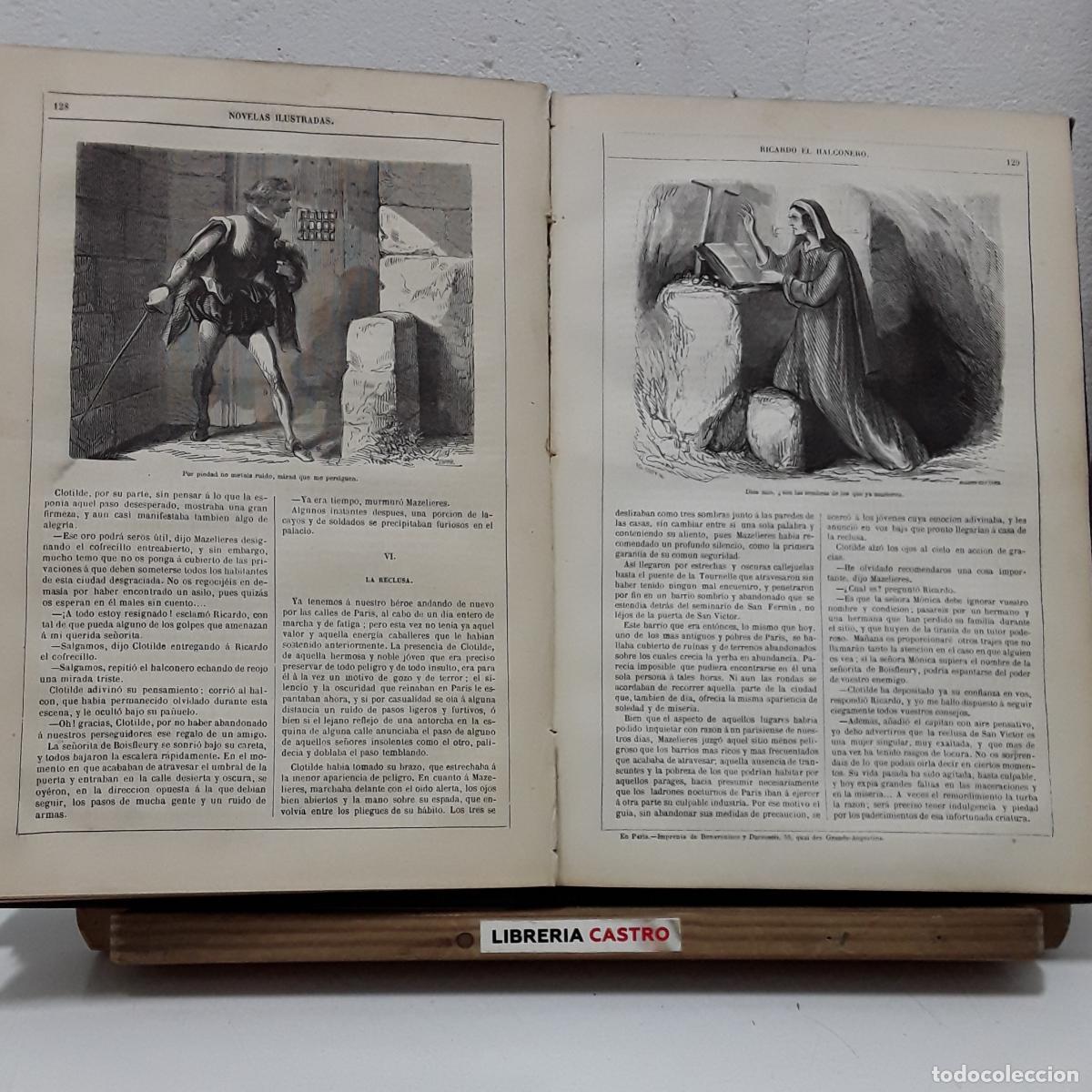 Libros: Novelas Selectas &eacute; Ilustradas. Publicaci&oacute;n del Correo de Ultramar - Varios. - Foto 3