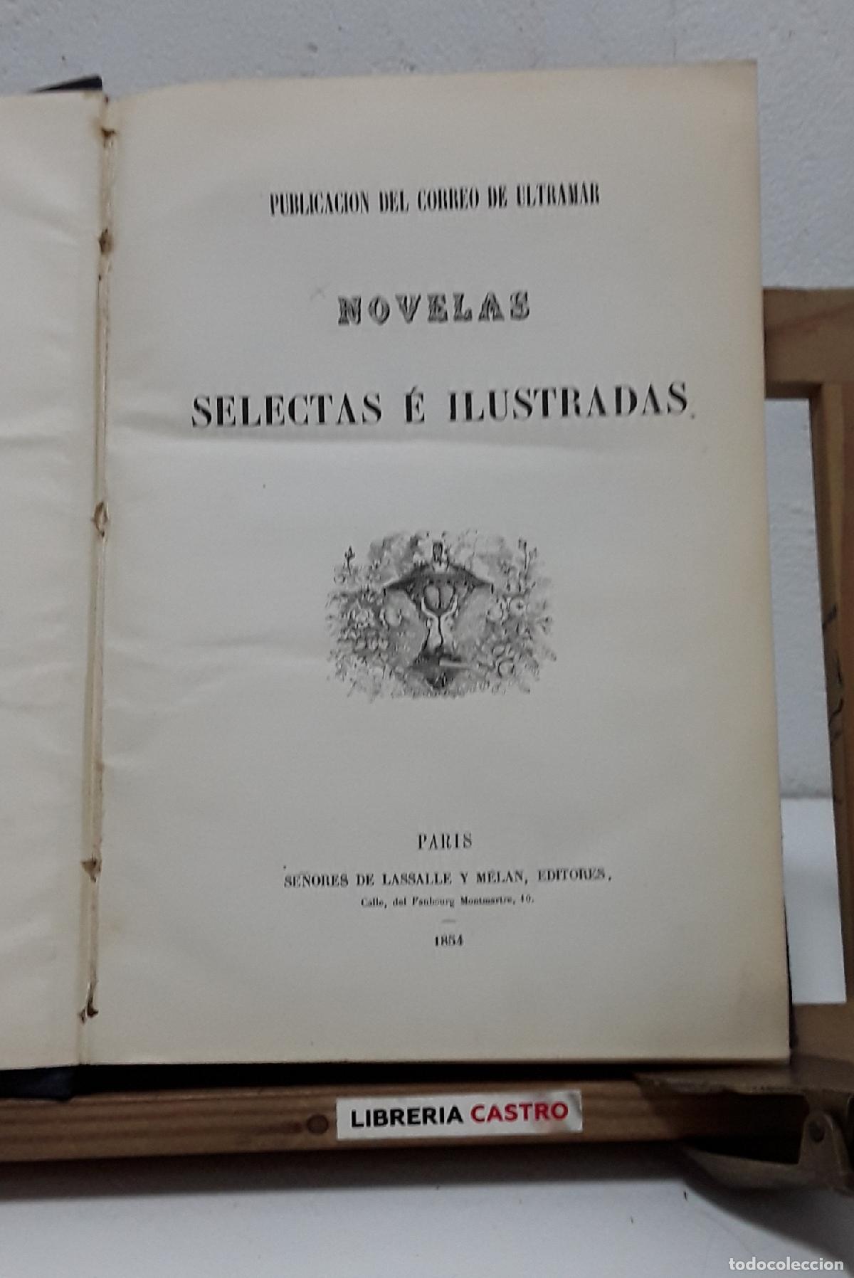 Libros: Novelas Selectas &eacute; Ilustradas. Publicaci&oacute;n del Correo de Ultramar - Varios. - Foto 1