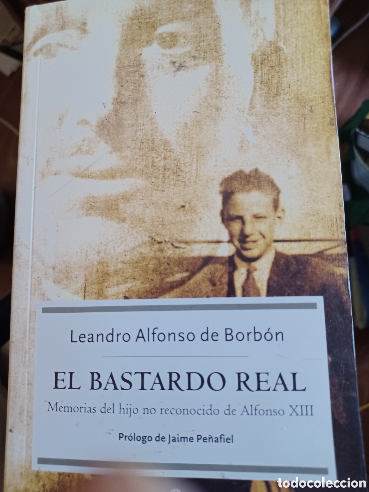 Libros: Barybook 166. . El bastardo real Leandro Alfonso de Borb&oacute;n - Foto 1