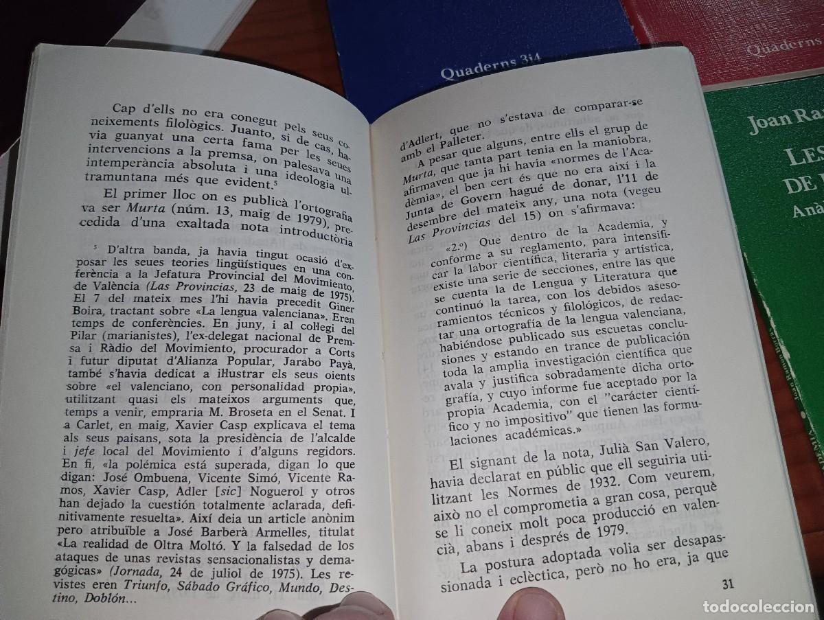 Libros: Lote 6 Quaderns 3 i 4 Eliseu Climent editor - Foto 3