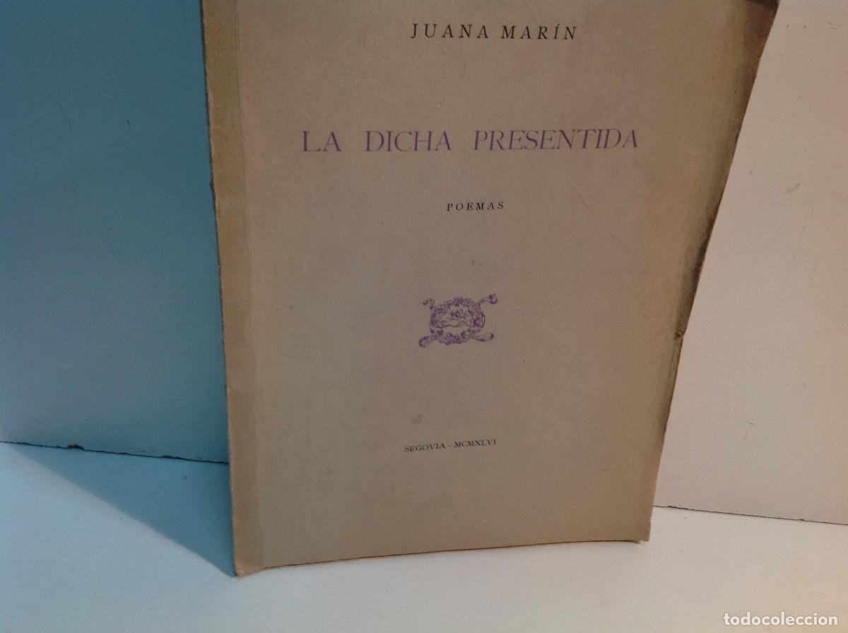 Libros: LA DICHA PRESENTIDA MARIN JUANA 1946 - Foto 1