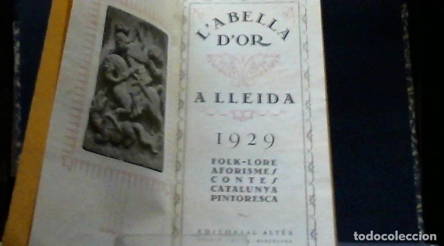 Libros: LABELLA DOR A LLEIDA 1929 - Foto 3