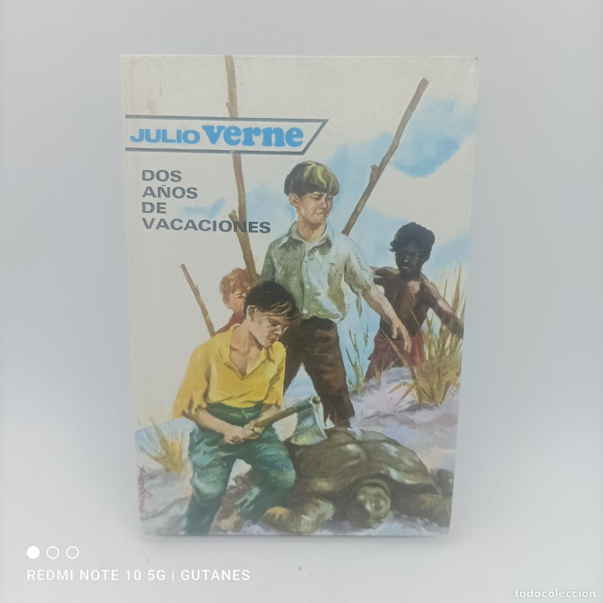 Libri di seconda mano: JULIO VERNE-DOS A&Ntilde;OS DE VACACIONES