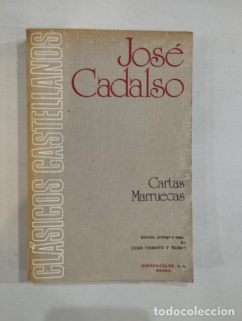 Libros: Jos&eacute; Cadalso - Cartas marruecas - Foto 1