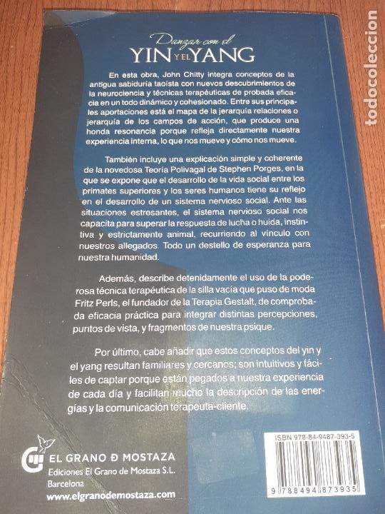 Libros: DANZAR CON EL YIN Y EL YANG � TERAPIAS ALTERNATIVAS - JOHN CHITTY - Foto 2