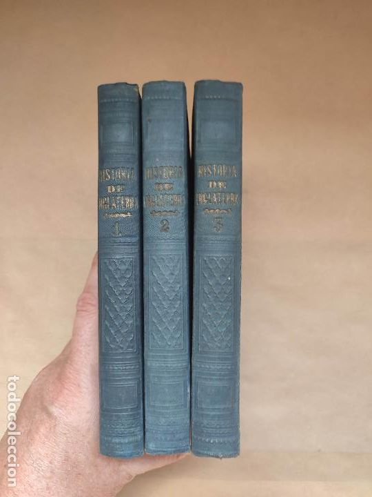 Libros: HISTORIA DE INGLATERRA (3 Vols.) - &rdquo;FLEURY, J. A&rdquo; - Foto 2
