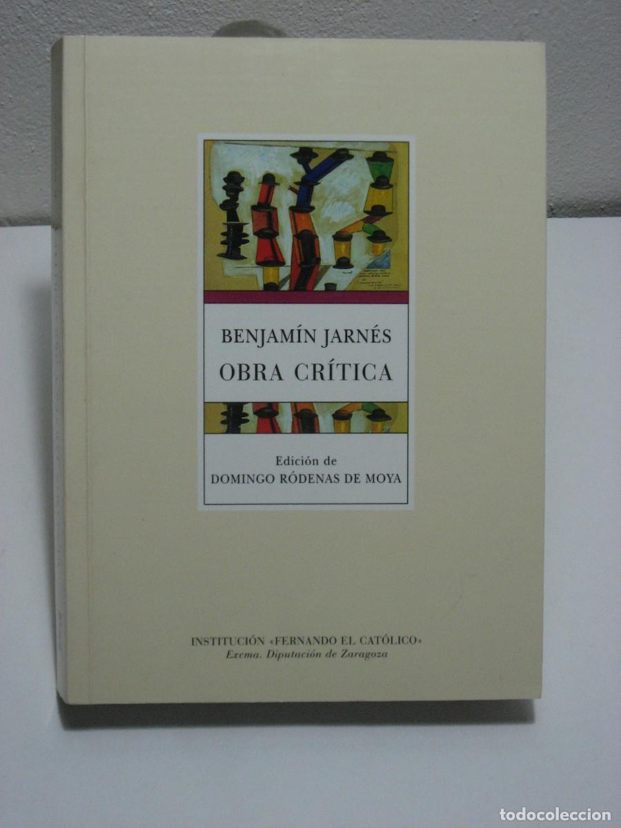 Libros: OBRA CR&Iacute;TICA - Benjam&iacute;n Jarn&eacute;s - Foto 1