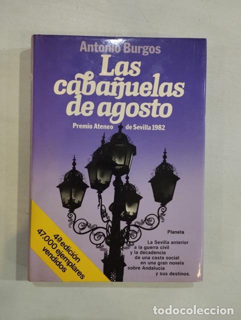 Libros: Antonio Brugos - Las caba&ntilde;uelas de agosto - Foto 1