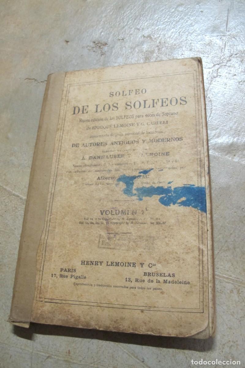 Libros: SOLFEO DE SOLFEOS. VOLUMEN 2A - Foto 1