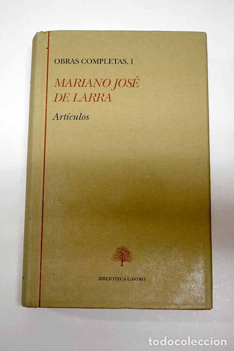 Libros: Art&iacute;culos.- Larra, Mariano Jos&eacute; de - Foto 1