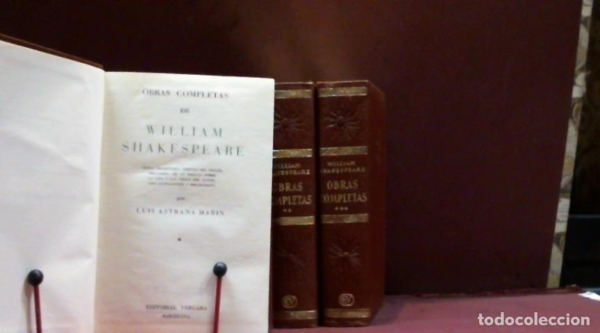 Libros: OBRAS COMPLETAS SHAKESPEARE WILLIAM 1963 - Foto 2