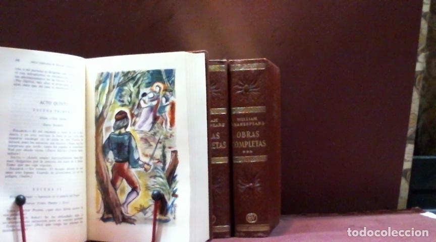 Libros: OBRAS COMPLETAS SHAKESPEARE WILLIAM 1963 - Foto 3