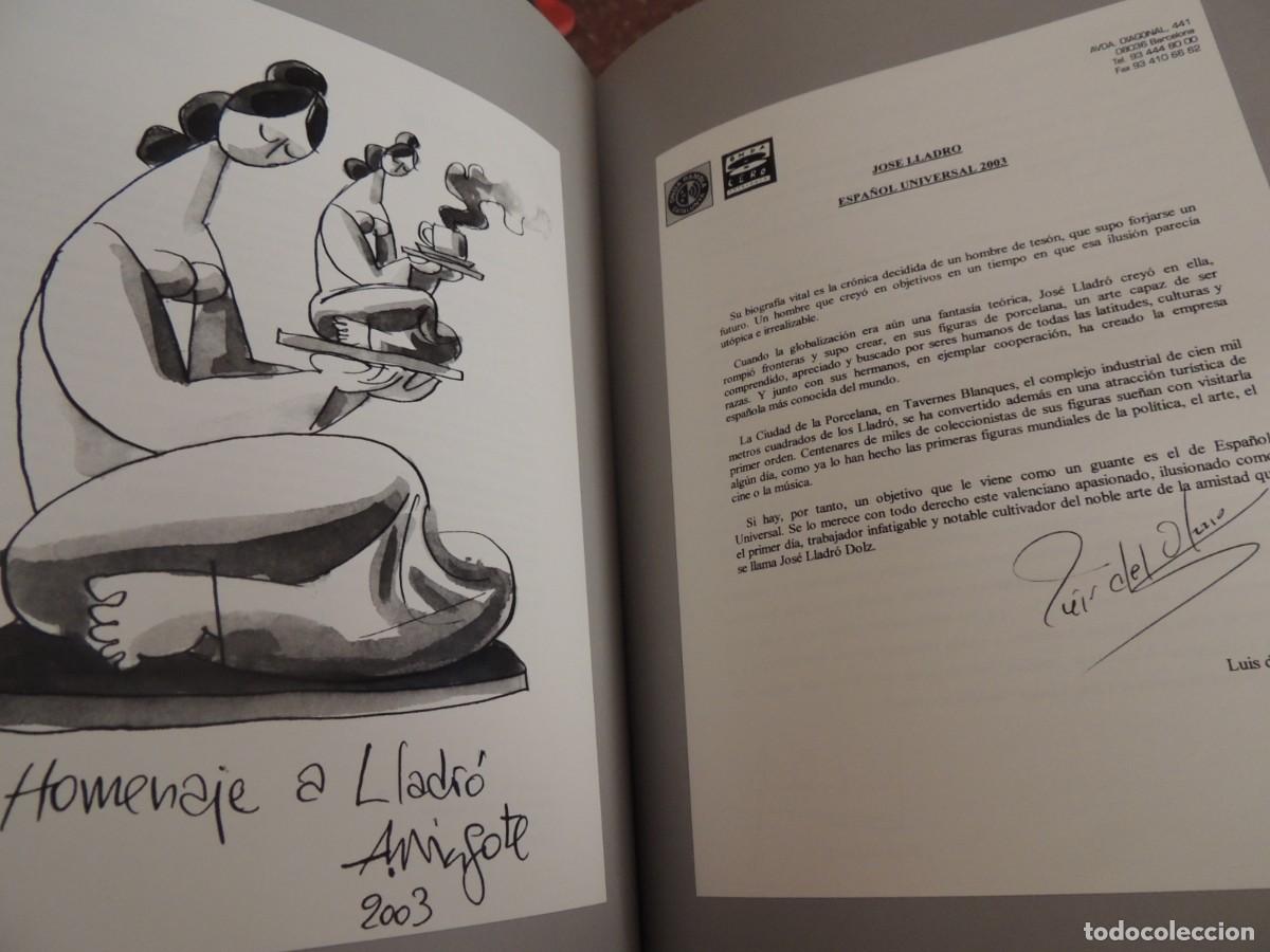 Libros: HOMENAJE A JOSE LLADRO, 2003, 129 PP-CARTON SOBREC. - Foto 3