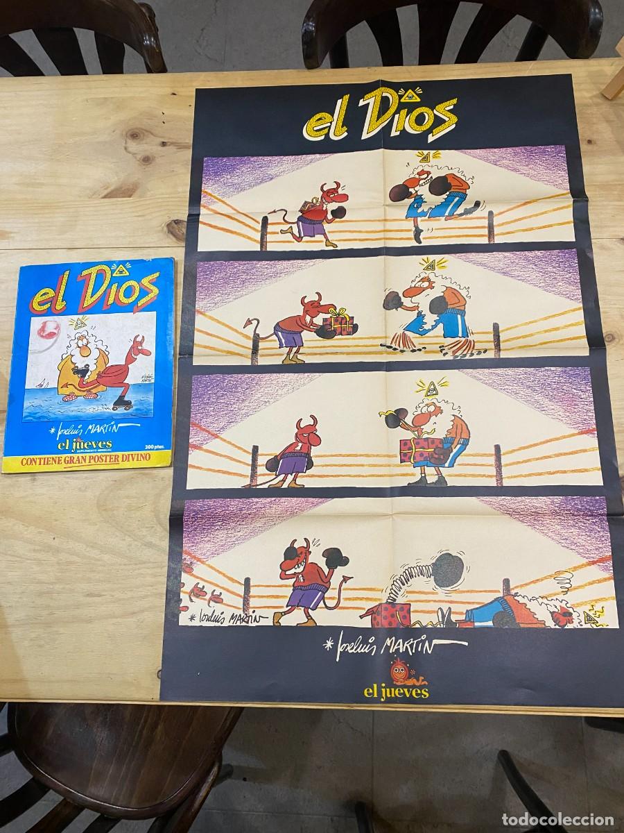 Livres: SUPLEMENTO MENSUAL EL JUEVES- EL DIOS- CON P&Oacute;STER DIVINO EN PERFECTO ESTADO DE CONSERVACI&Oacute;N