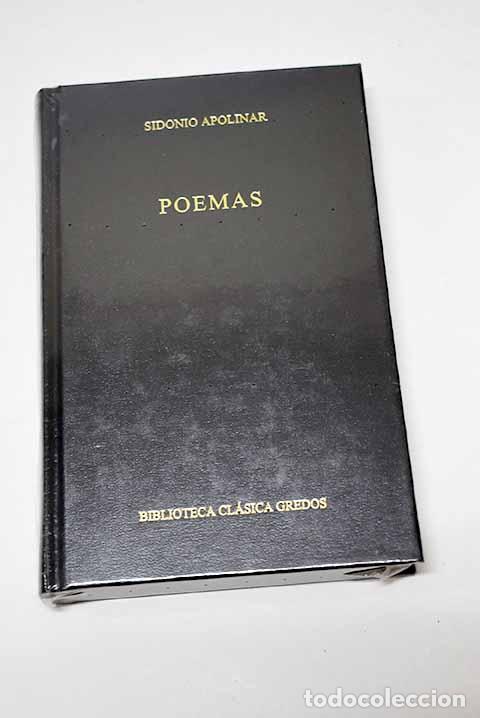 Libros: Poemas.- Sidonio Apolinar - Foto 1