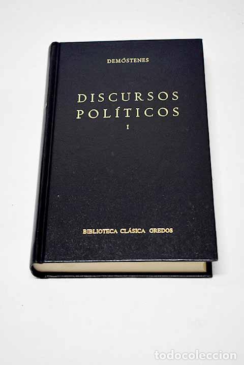 Libros: Discursos pol&iacute;ticos, Tomo I.- Dem&oacute;stenes - Foto 1