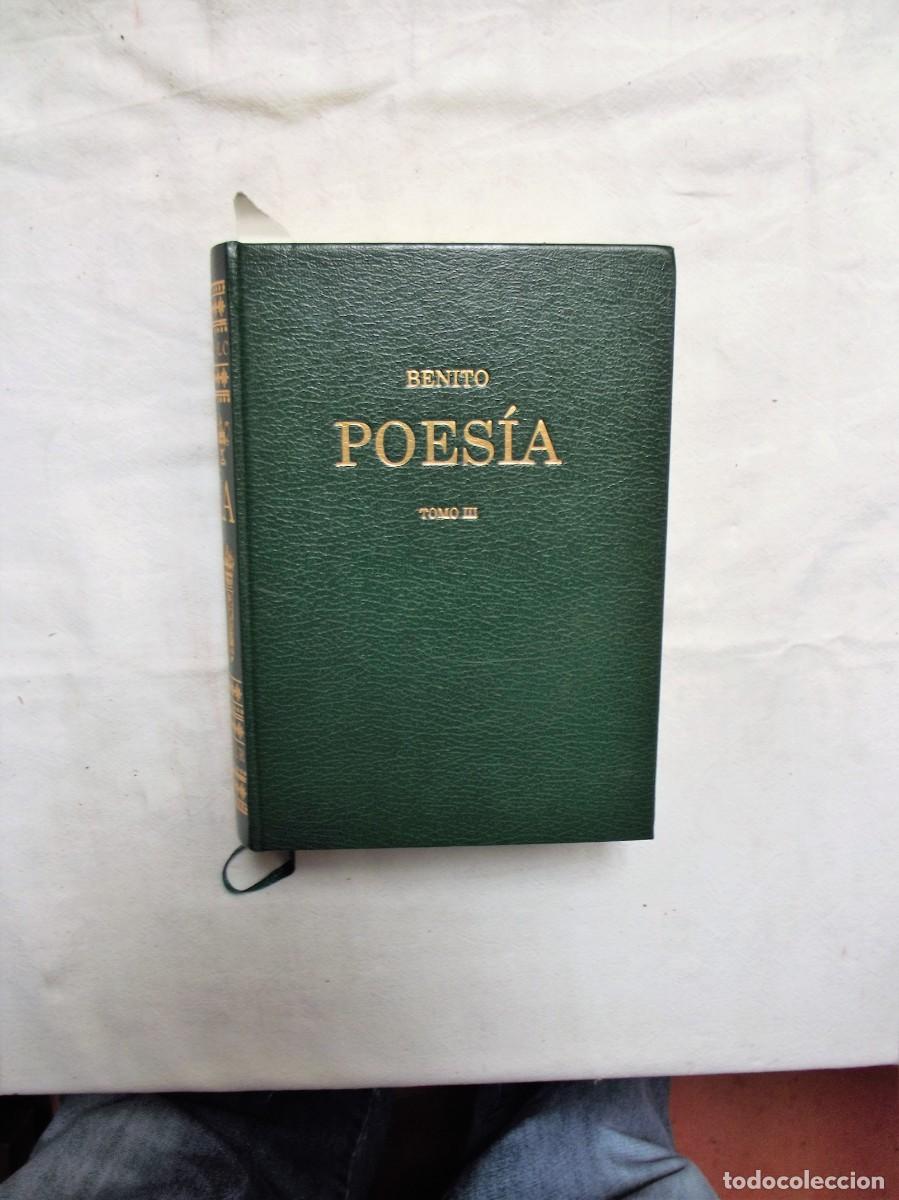 Libros: POESIA DE BENITO LAMENCA TOMO III ( CON DEDICATORIA ) - Foto 1