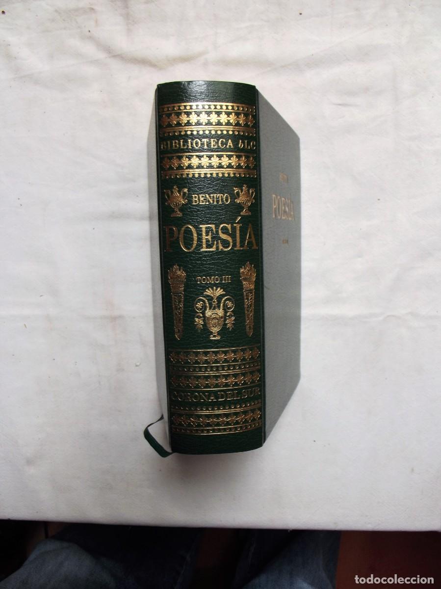 Libros: POESIA DE BENITO LAMENCA TOMO III ( CON DEDICATORIA ) - Foto 2