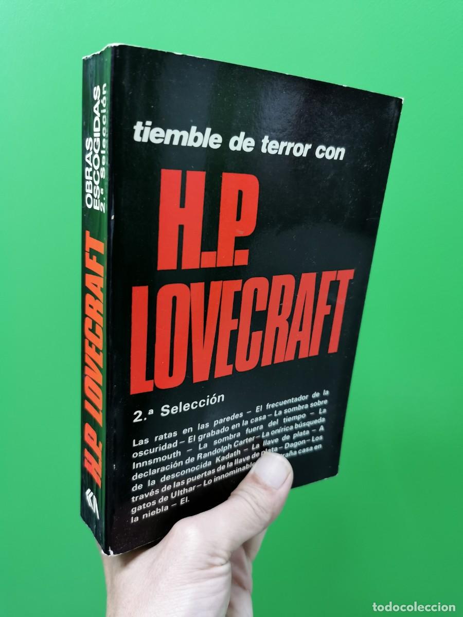 Libros: TIEMBLE DE TERROR CON H.P. LOVECRAFT. 2&ordf; SELECCI&Oacute;N. EDICIONES ACERVO. - Foto 1