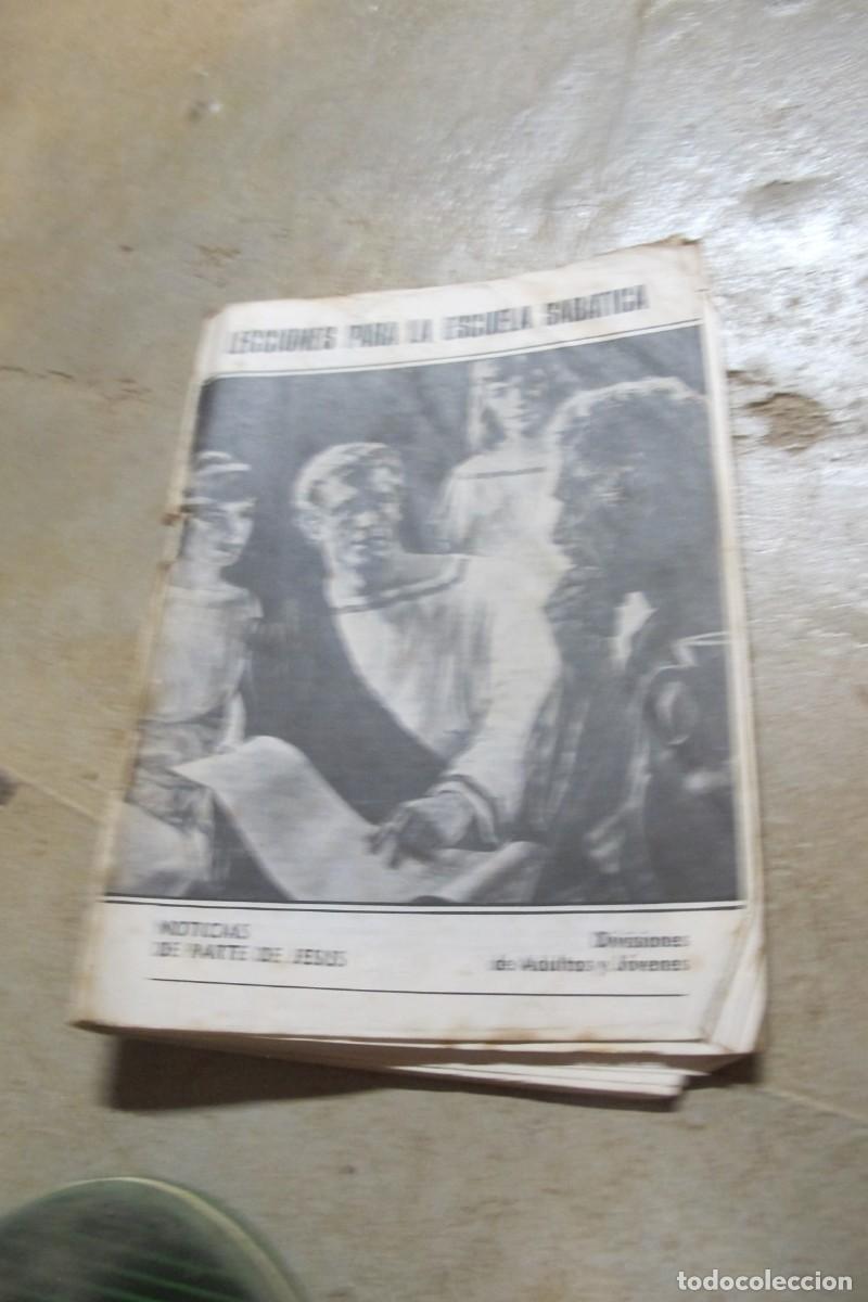 Livros em segunda m&atilde;o: LECCIONES PARA LA ESCUELA SABATICA. NOTICIAS DE PARTE DE JESUS. DIVISIONES ADULTOS Y JOVENES