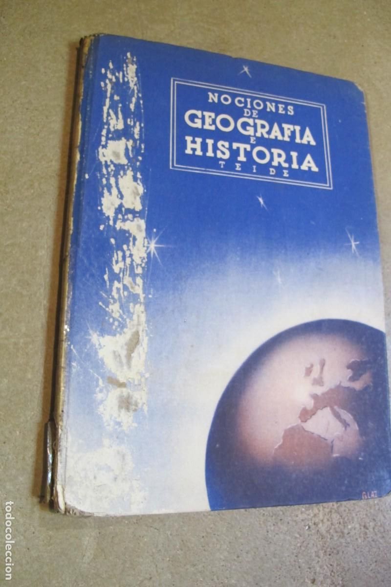 Libros: NOCIONES DE GEOGRAFIA E HISTORIA. TEIDE - Foto 1
