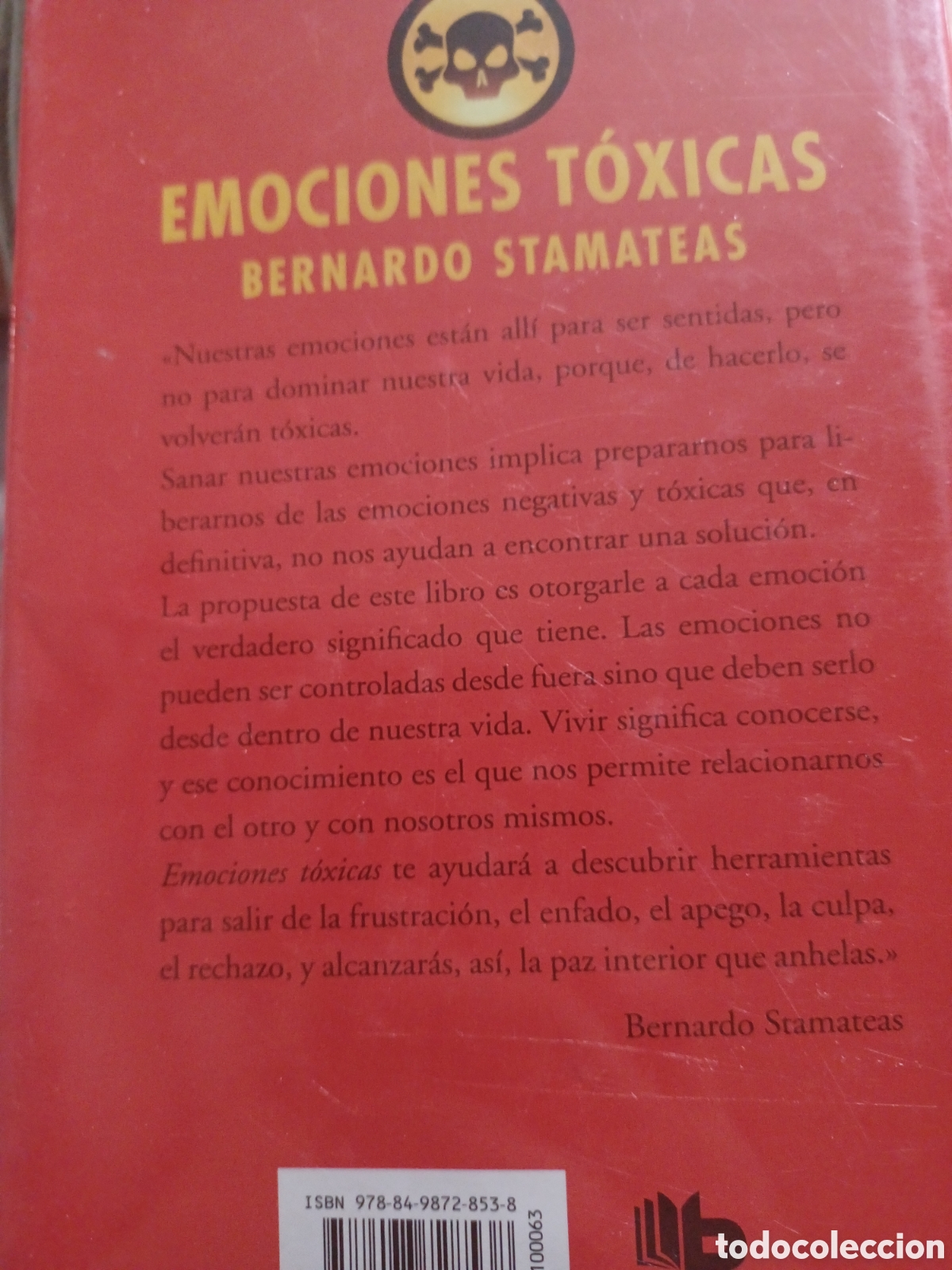 Libros: Barybook C60. . . . Emociones t&oacute;xicas Bernardo Stamateas - Foto 2