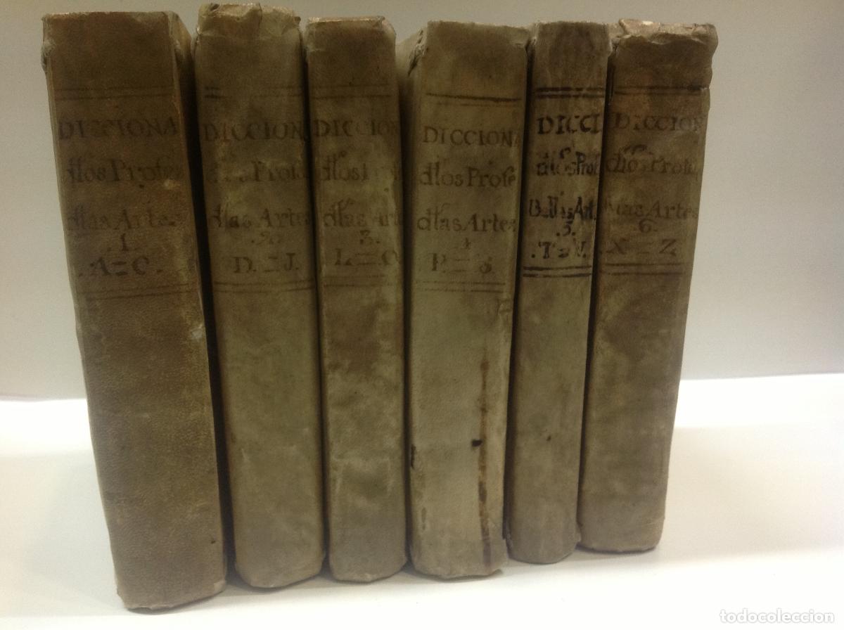 Libros: DICCIONARIO HISTORICO DE LOS MAS ILUSTRES PROFESORES DE LAS BELLAS ARTES EN ESPA&Ntilde;A CEAN BERMUDEZ JUA