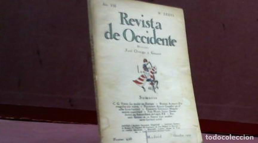 Libros: REVISTA DE OCCIDENTE PRIMERA EPOCA NUMERO 76 1928 - Foto 1