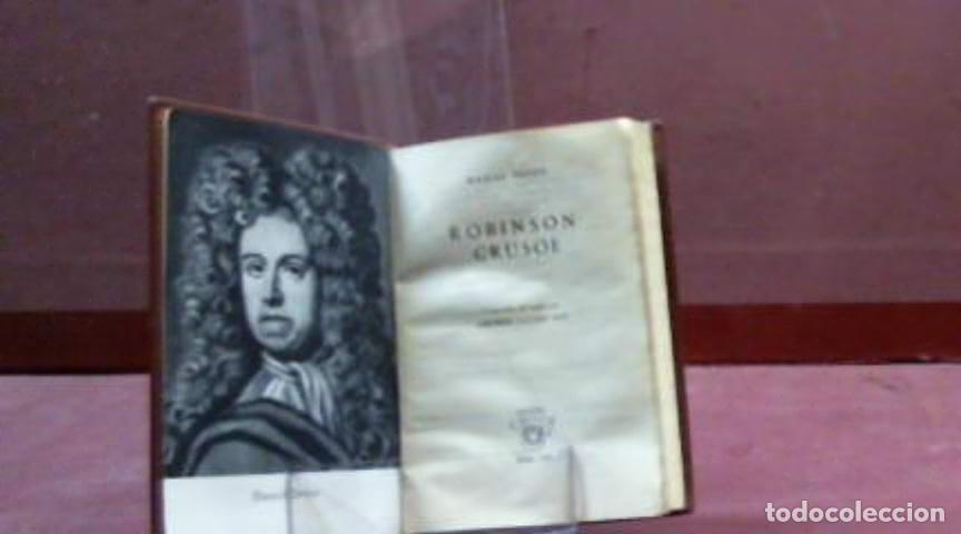 Libros: ROBINSON CRUSOE DEFOE DANIEL 1958 - Foto 2