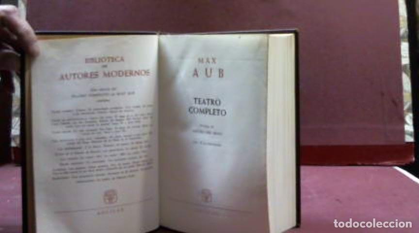Libros: TEATRO COMPLETO AUB MAX 1968 - Foto 2