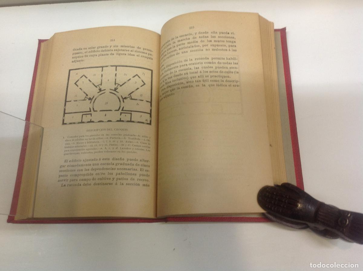 Libros: TRATADO ELEMENTAL DE PEDAGOGIA BLANCO Y SANCHEZ RUFINO 1901 - Foto 3