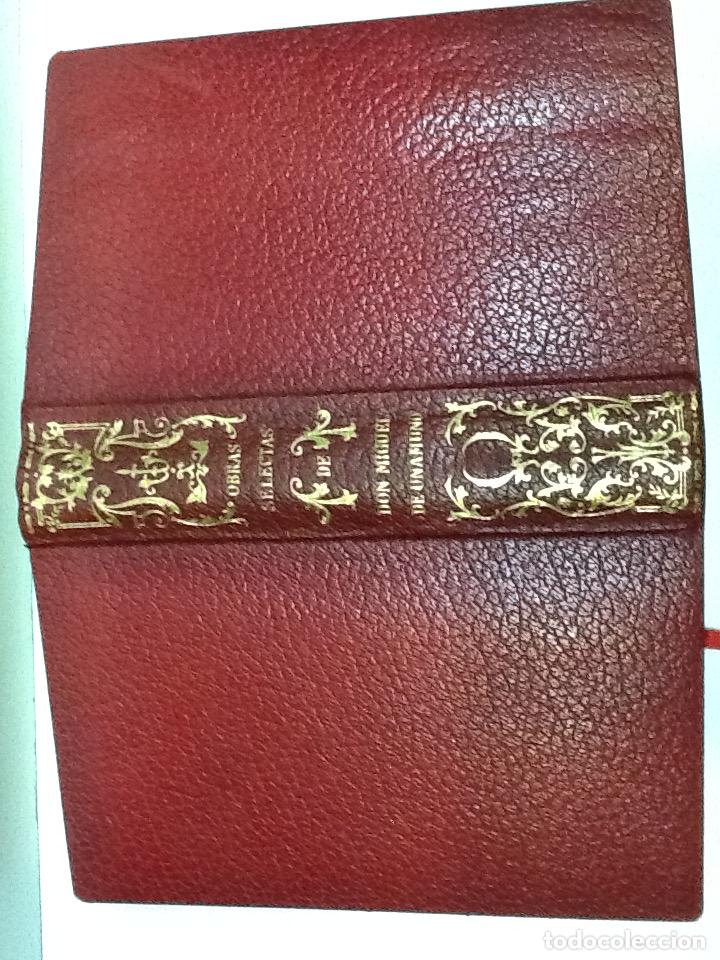 Libros: OBRAS SELECTAS UNAMUNO MIGUEL DE 1960 - Foto 2