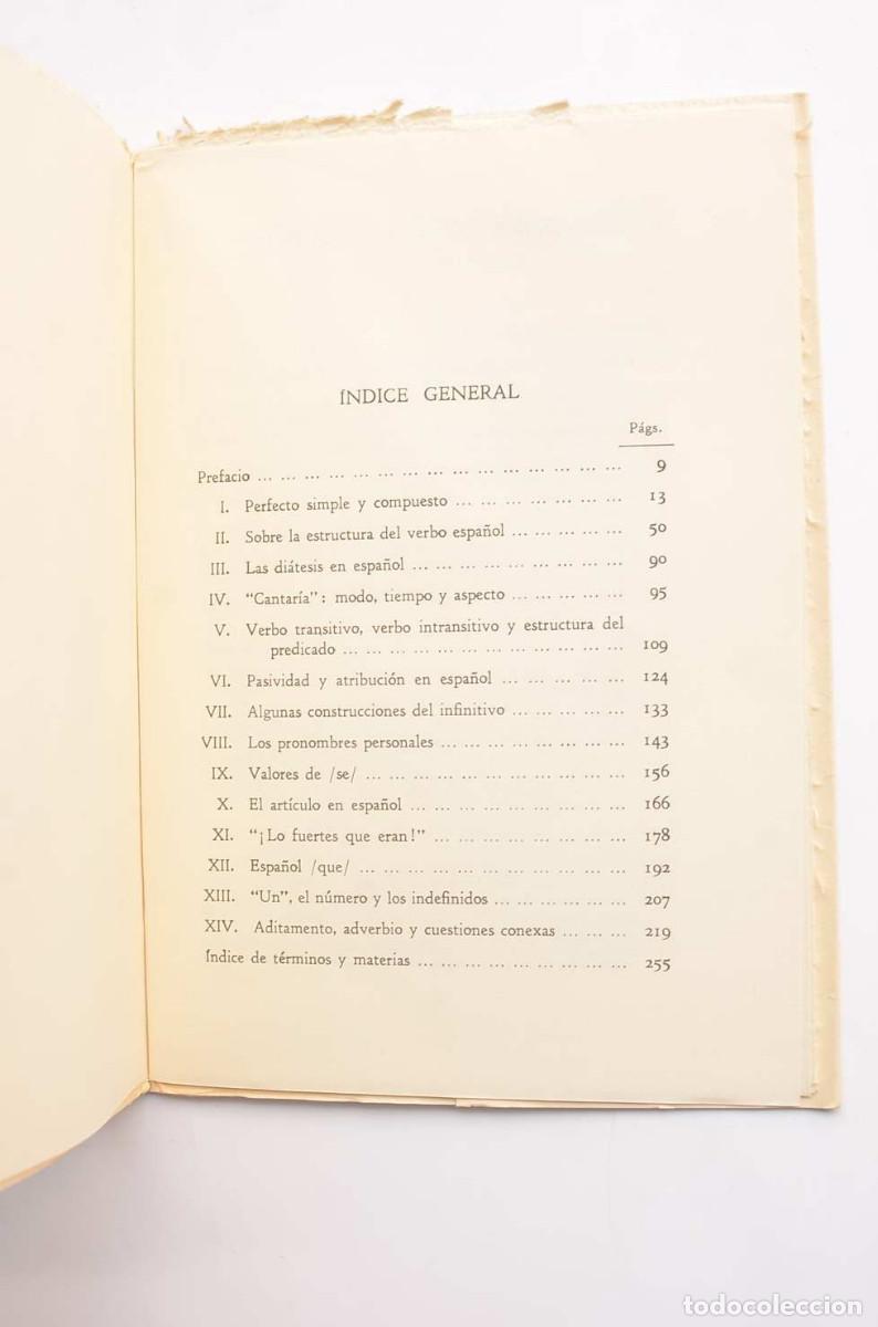 Libros: Estudios de gram&aacute;tica funcional del Espa&ntilde;ol - ALARCOS LLORACH, Emilio - Foto 3