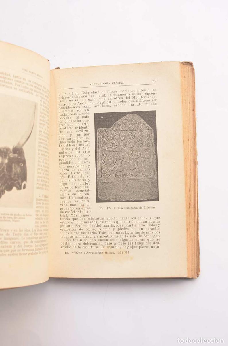 Libros: Arqueolog&iacute;a cl&aacute;sica - M&Eacute;LIDA, Jos&eacute; Ram&oacute;n - Foto 3