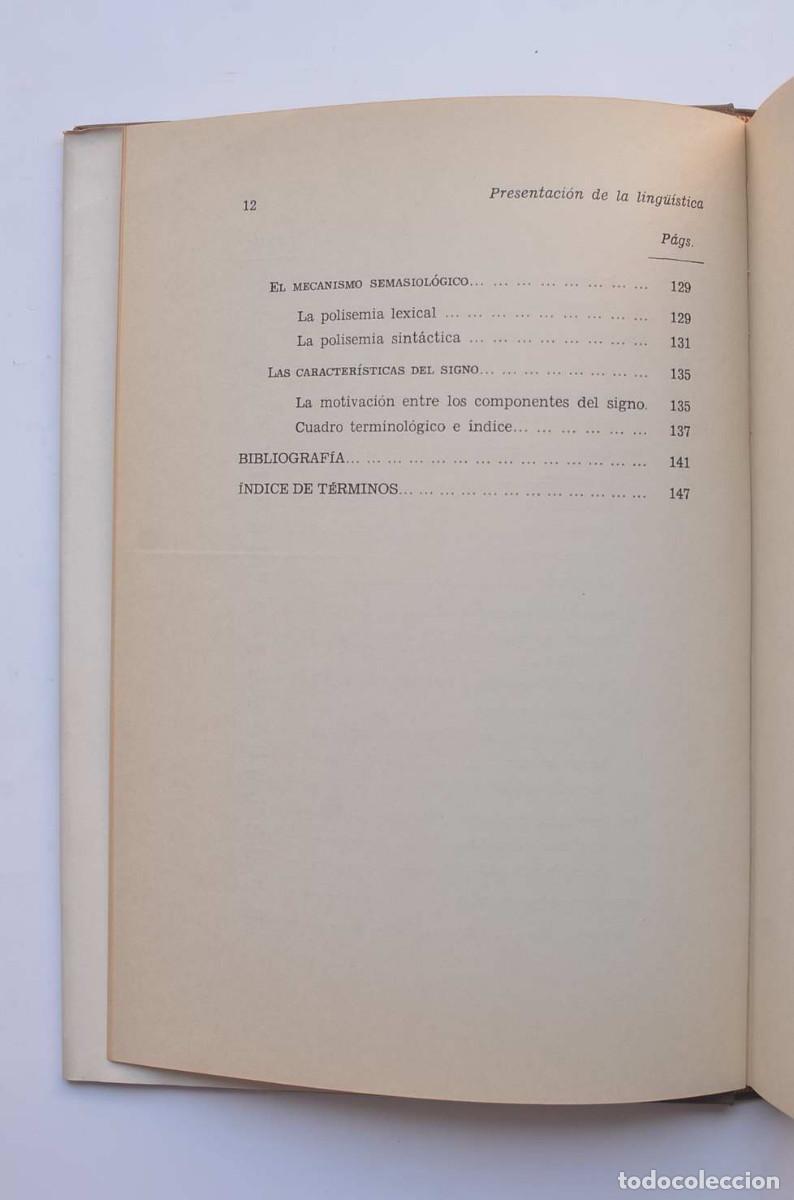 Libros: Presentaci&oacute;n de la ling&uuml;&iacute;stica. Fundamentos de una teor&iacute;a - POTTIER, Bernard - Foto 7