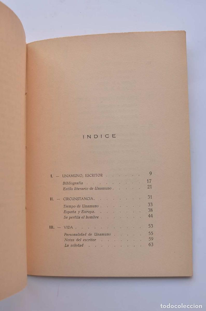 Libros: Unamuno escritor - HOYOS RUIZ, Antonio de - Foto 3