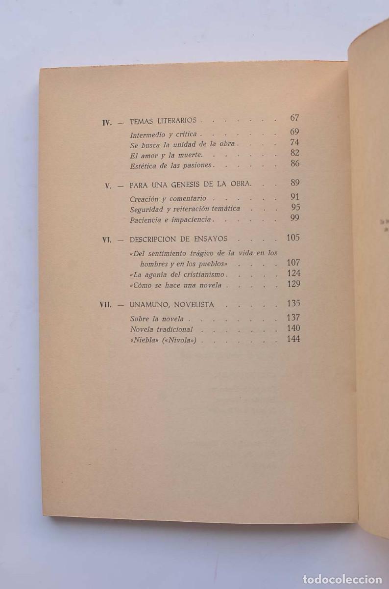 Libros: Unamuno escritor - HOYOS RUIZ, Antonio de - Foto 4