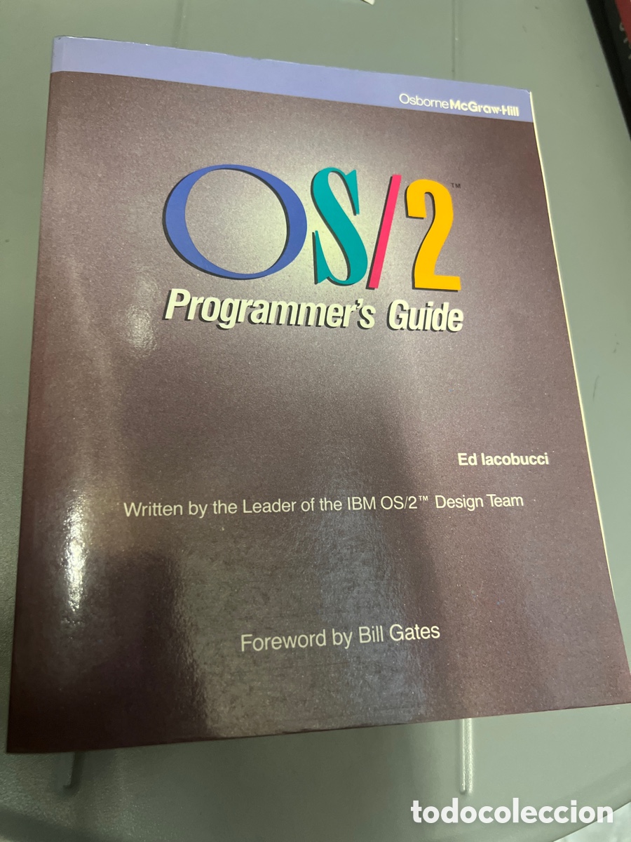 Libros: T2/A1/61. Os/2 Programmers Guide Tapa blanda. FOREWORD BY BILL GATES - Foto 2