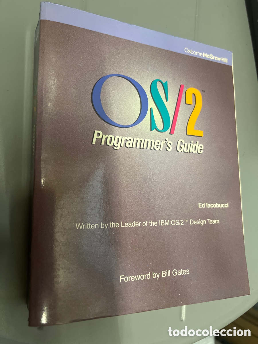 Libros: T2/A1/61. Os/2 Programmers Guide Tapa blanda. FOREWORD BY BILL GATES - Foto 1
