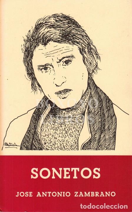 Libros: ZAMBRANO, Jos&eacute; Antonio. Sonetos - Foto 1