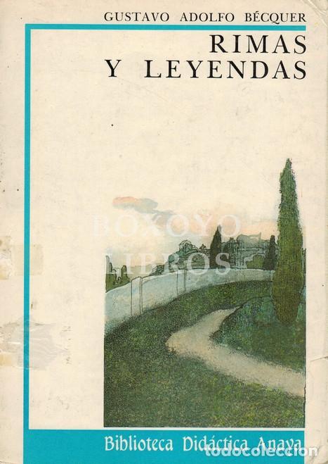 Libros: BECQUER, Gustavo Adolfo. Rimas y leyendas / Cartas desde mi celda - Foto 1