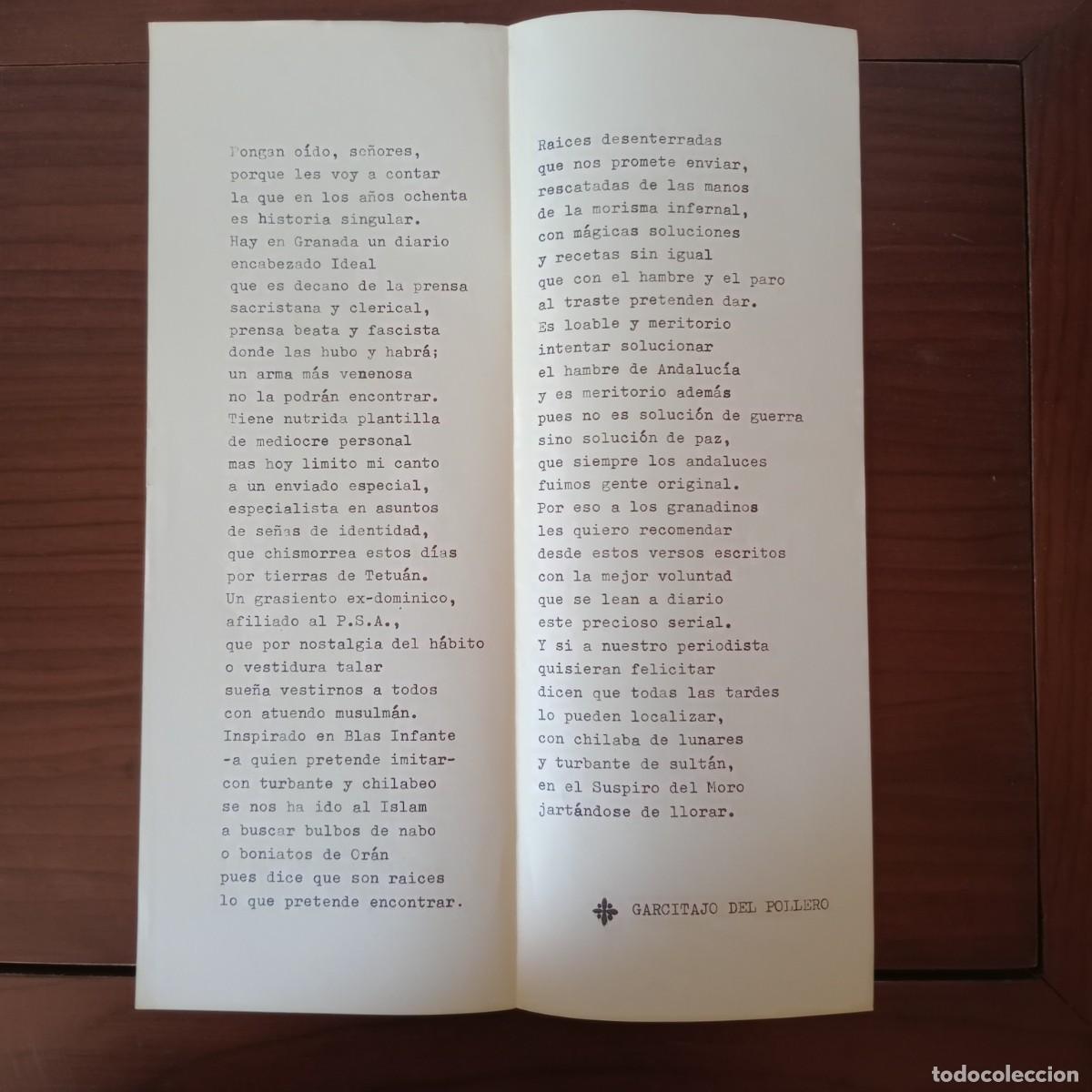 Libros: Romance del enviado - Garcitajo del Pollero (pseud&oacute;nimo de Javier Egea) - Foto 2