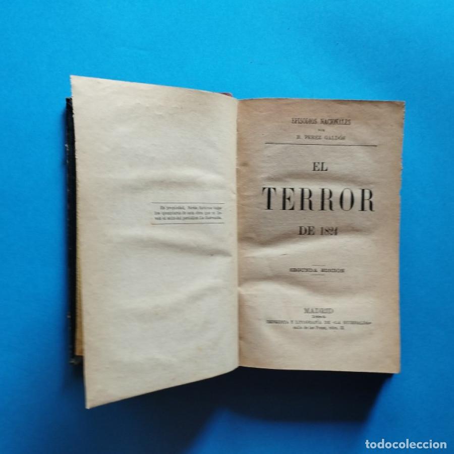 Libros: El Terror de 1824. - P&eacute;rez Gald&oacute;s, Benito. - Foto 2