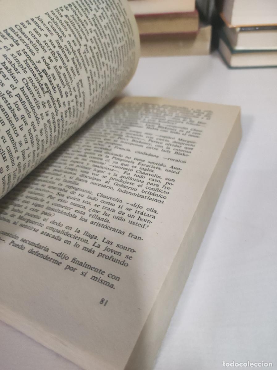Libros: LA PIMPINELA ESCARLATA BARONESA ORCZY - Foto 4