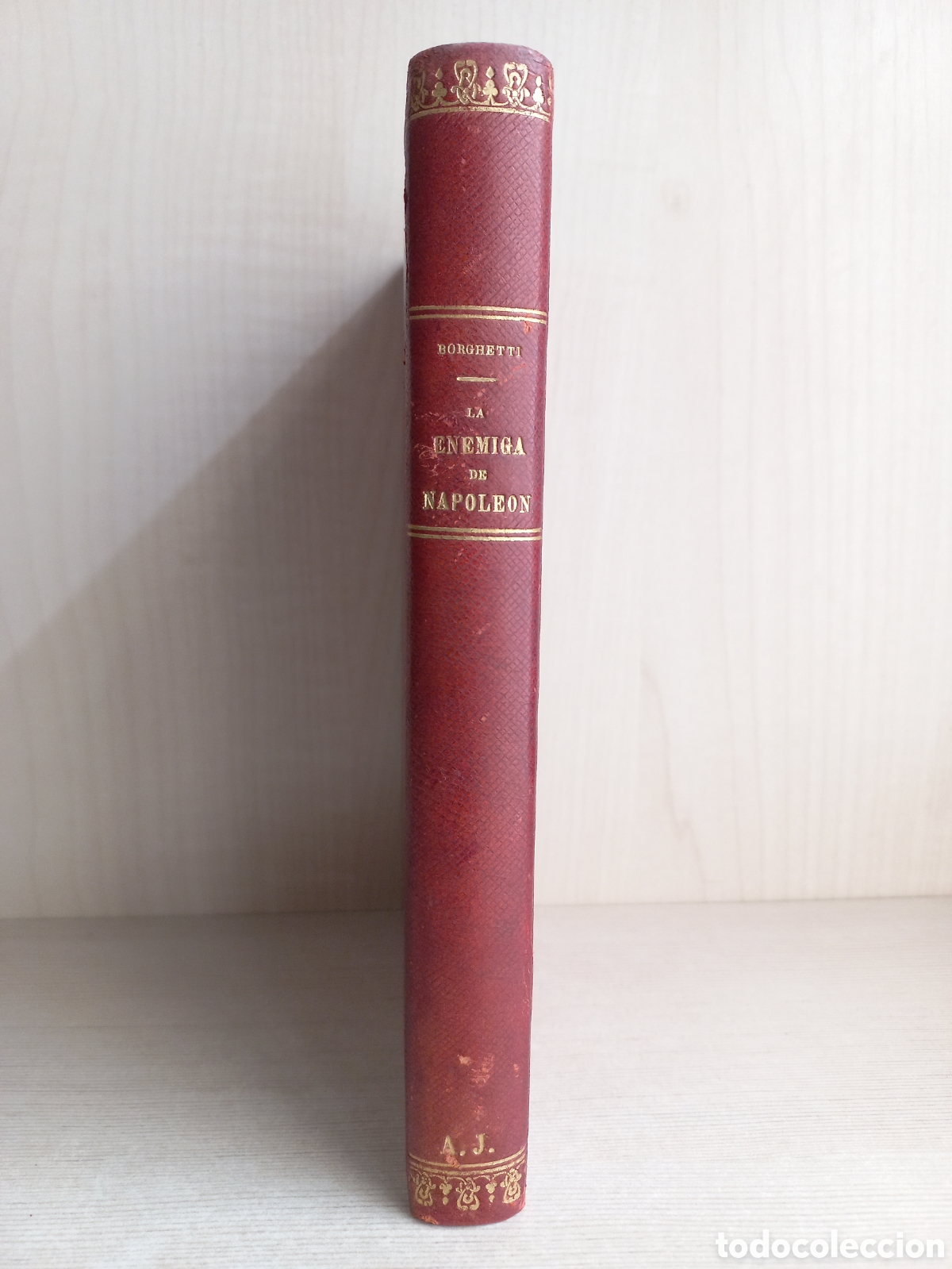 Libros: La enemiga de Napole&oacute;n. Giuseppe Borghetti. Ediciones Morata, 1943. Ilustrado. - Foto 1