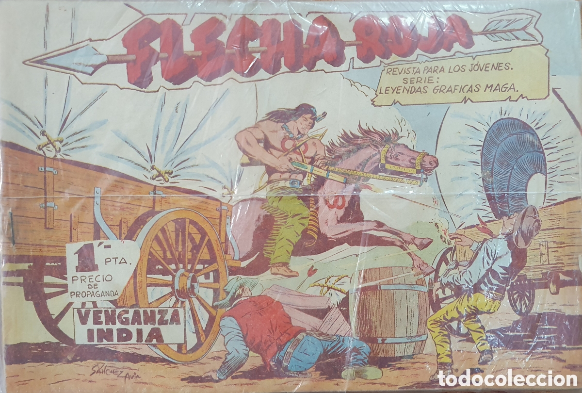 Libros: Flecha Roja - 79 N&uacute;meros - Original Completa - VV. AA. - Foto 1