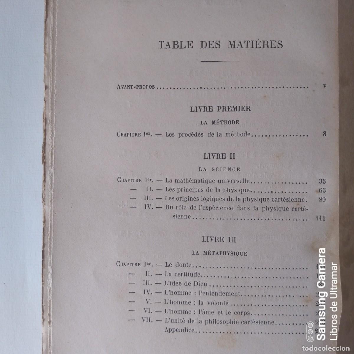 Libros: Descartes. - Liard, Louis. - Foto 3