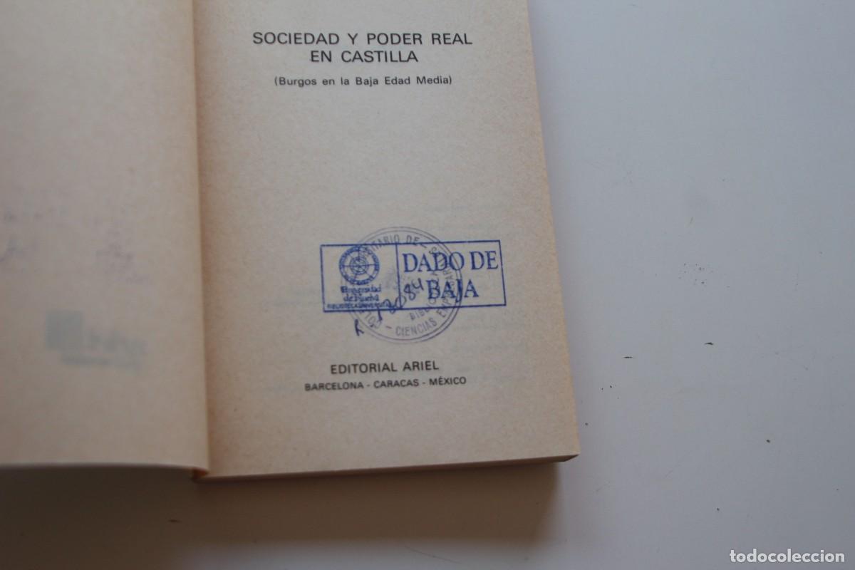 Libros: SOCIEDAD Y PODER REAL EN CASTILLA TEOFILO F. RUIZ - Foto 3