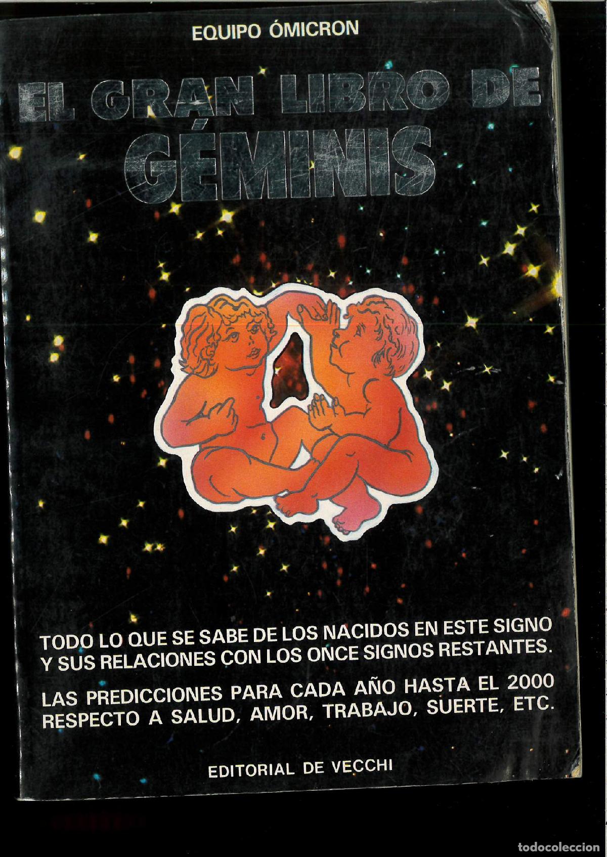 Libros: Gran libro de geminis.el - Foto 1