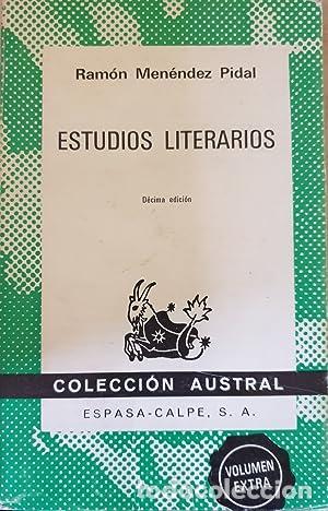 Libros: ESTUDIOS LITERARIOS - Foto 1